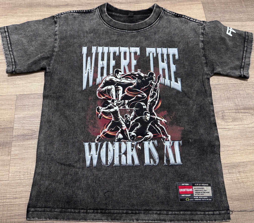Kid’s Snow Washed Vintage Tee