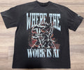 Sun fade Paint Splatter Vintage Tee