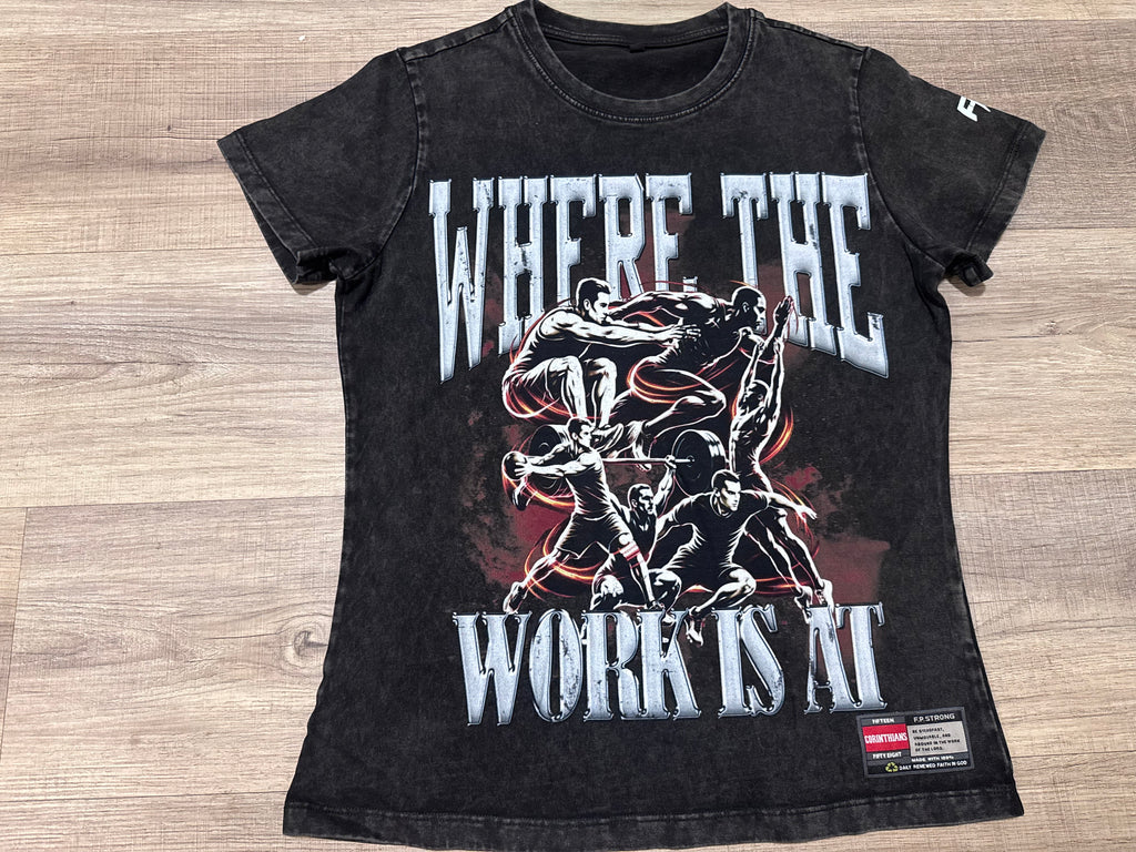 Women’s Snow Washed Graphic Tee